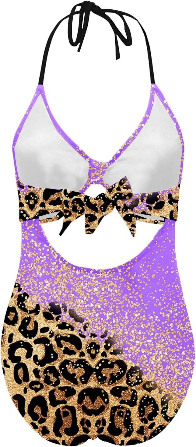 Sexy One Piece Swimsuit for Women Tummy Control Modest Full Coverage Keyhole Swimwear Minimalist Bathing Suits