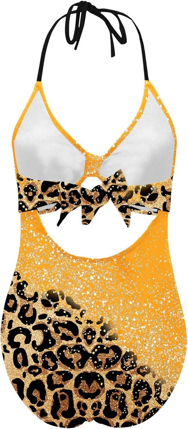 Sexy One Piece Swimsuit for Women Tummy Control Modest Full Coverage Keyhole Swimwear Minimalist Bathing Suits