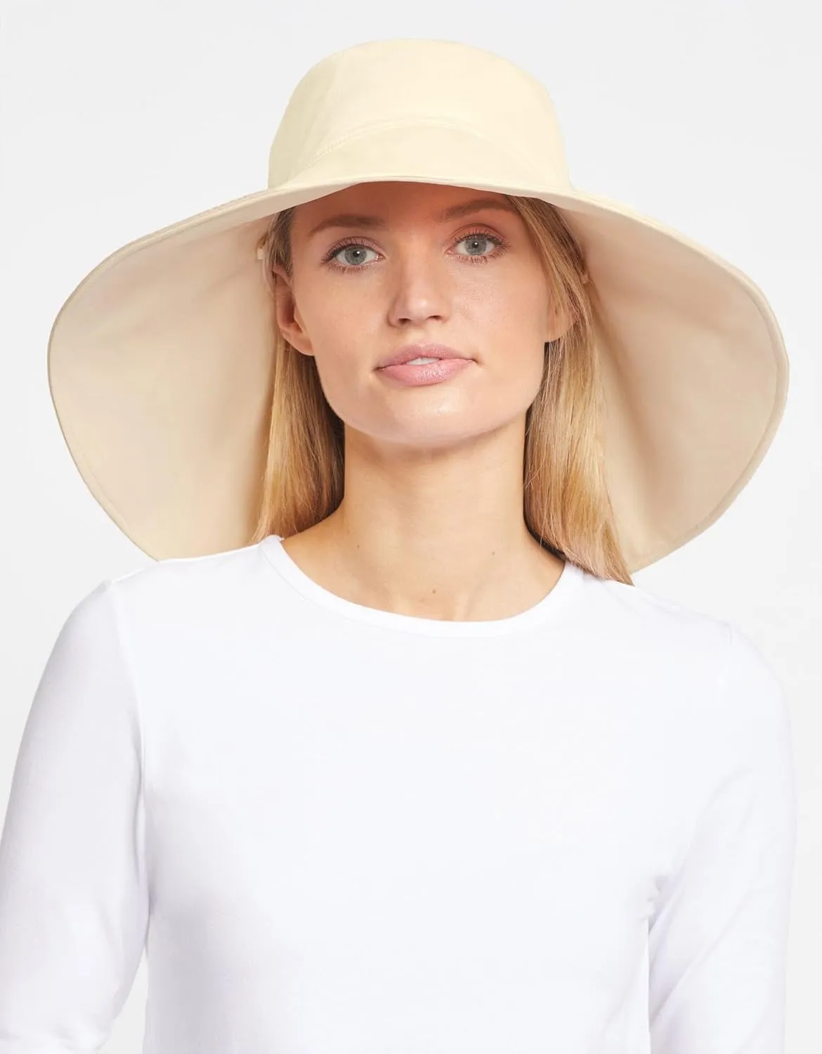 Solbari Ultra Wide Brim Sun Hat UPF50  Packable UV Sun Protection Hats with Full Coverage Brim