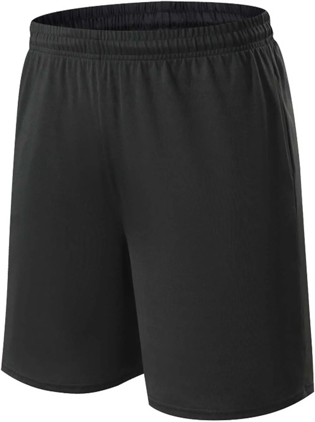 Sports Shorts for Men Big Tall Stretch Chino Shorts Hiking Travel Casual Shorts Elastic Waist Short Pants with Pockets