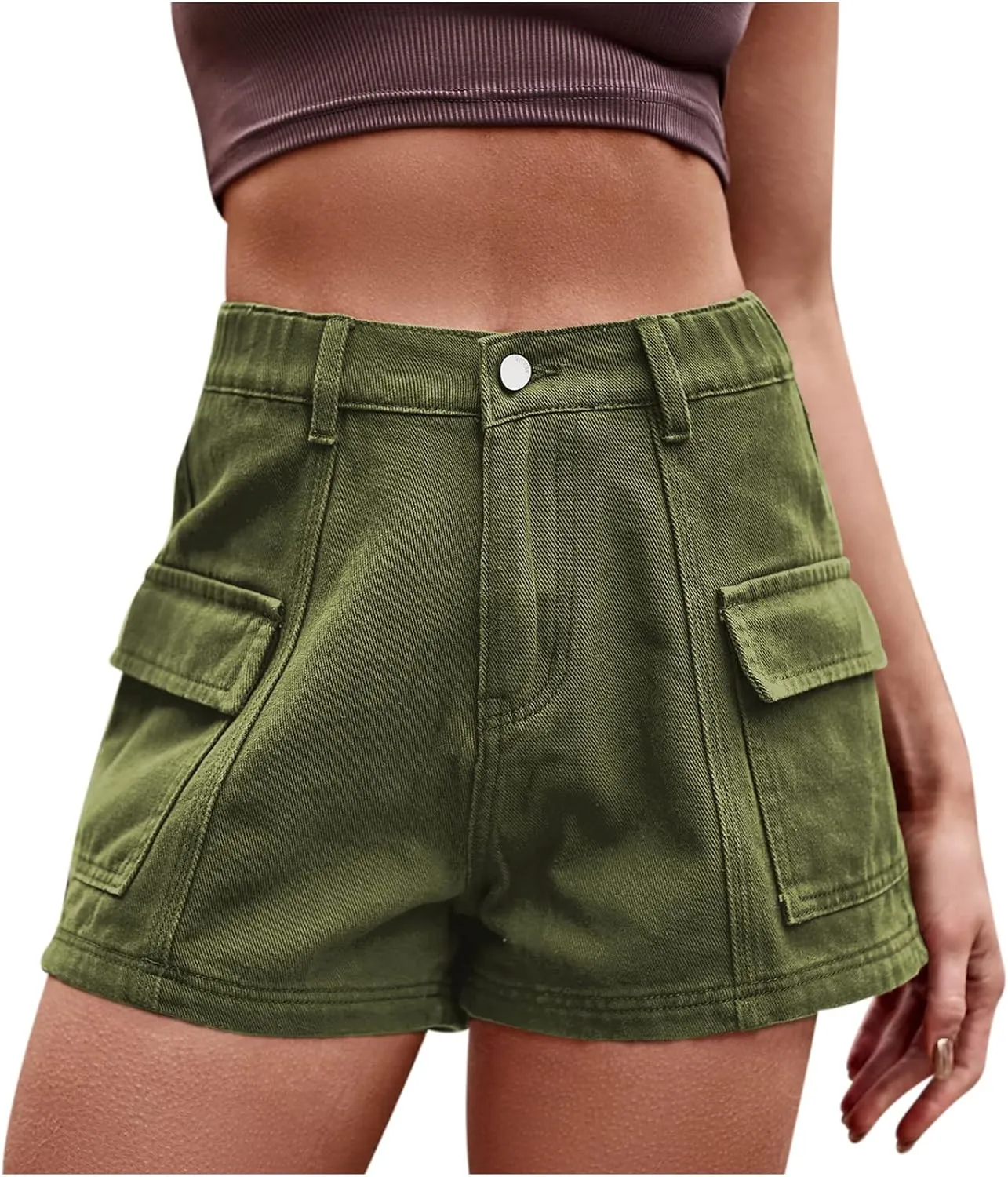 Stretch Jean Shorts for Women Summer Casual High Waisted Denim Shorts Trendy Dressy Outdoor and Work Wear Jean Shorts