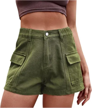 Stretch Jean Shorts for Women Summer Casual High Waisted Denim Shorts Trendy Dressy Outdoor and Work Wear Jean Shorts