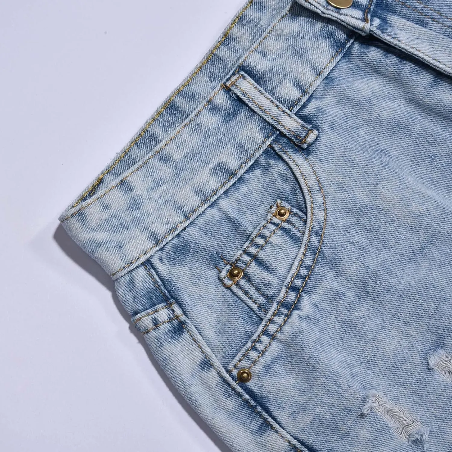 Sweatpants Jeans for Women Boyfriend Denim Pants High Waited Baggy Wide Leg Jeans Loose Fit Denim Pants with Pocket