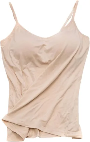 Tank Tops for Women Thread with Chest Pad Without Wearing Bra One Tank Top Camisole Tops for Women Women's Tank