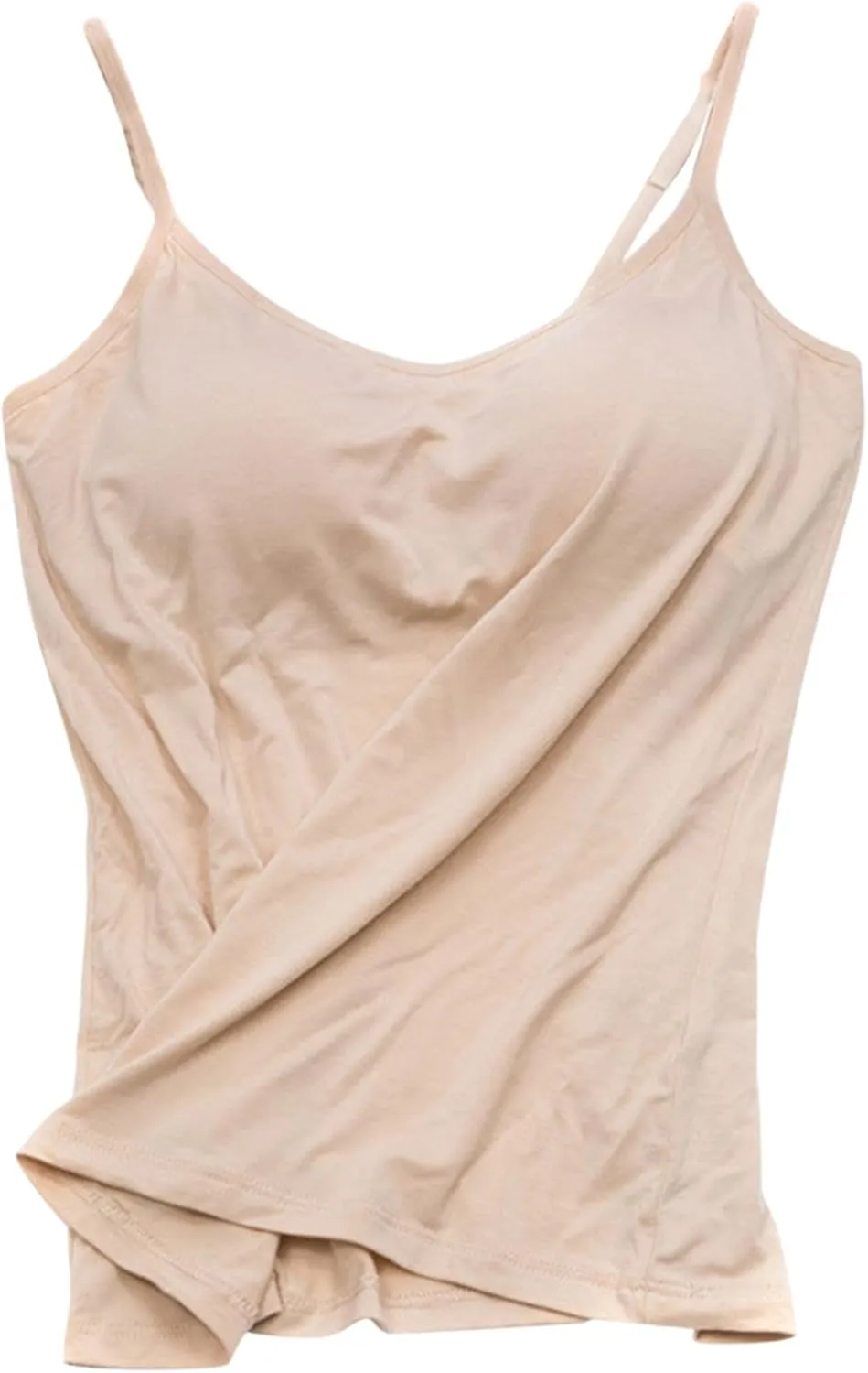 Tank Tops for Women Thread with Chest Pad Without Wearing Bra One Tank Top Camisole Tops for Women Women's Tank