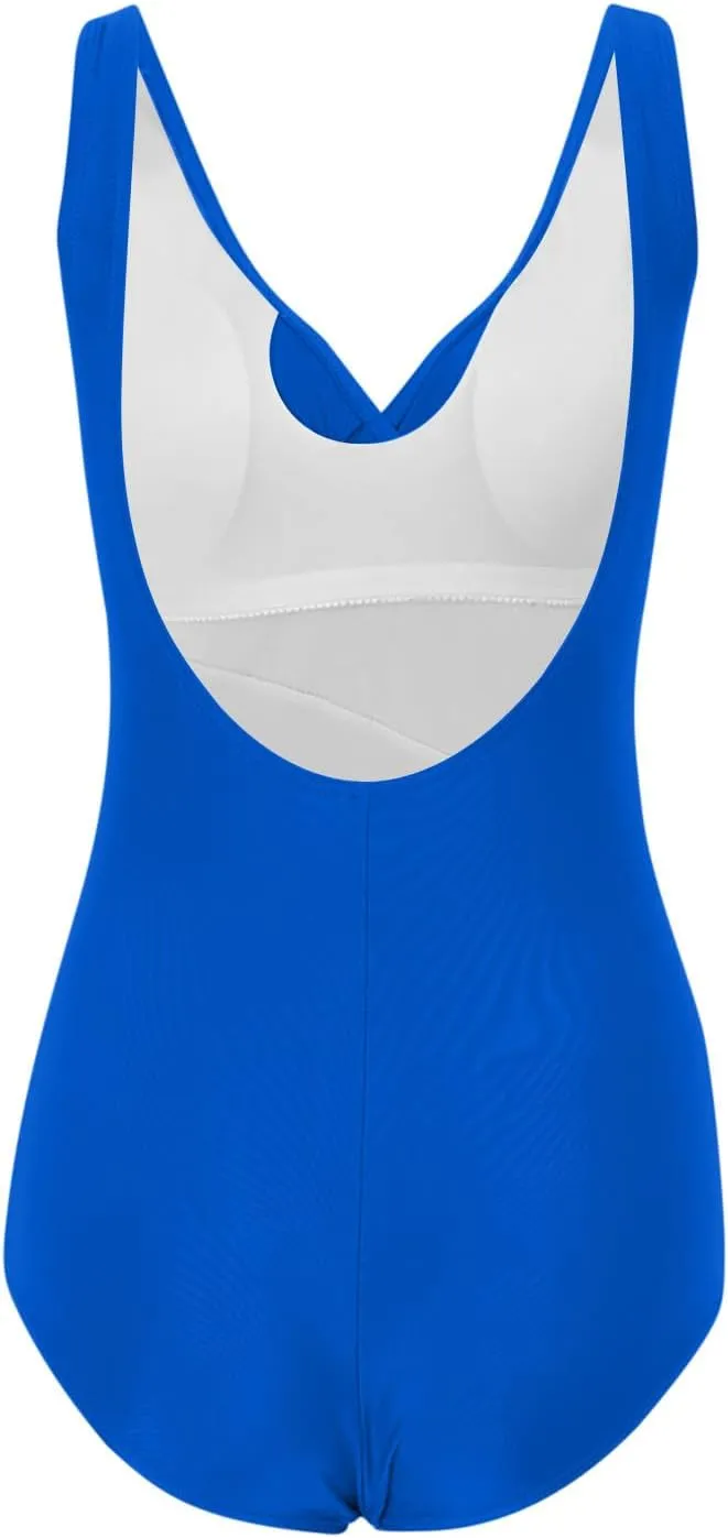 TARIENDY Plus Size Swimsuit for Women One Piece Tummy Control Bathing Suits Full Coverage Beach Casual Swimwear 2025 Summer