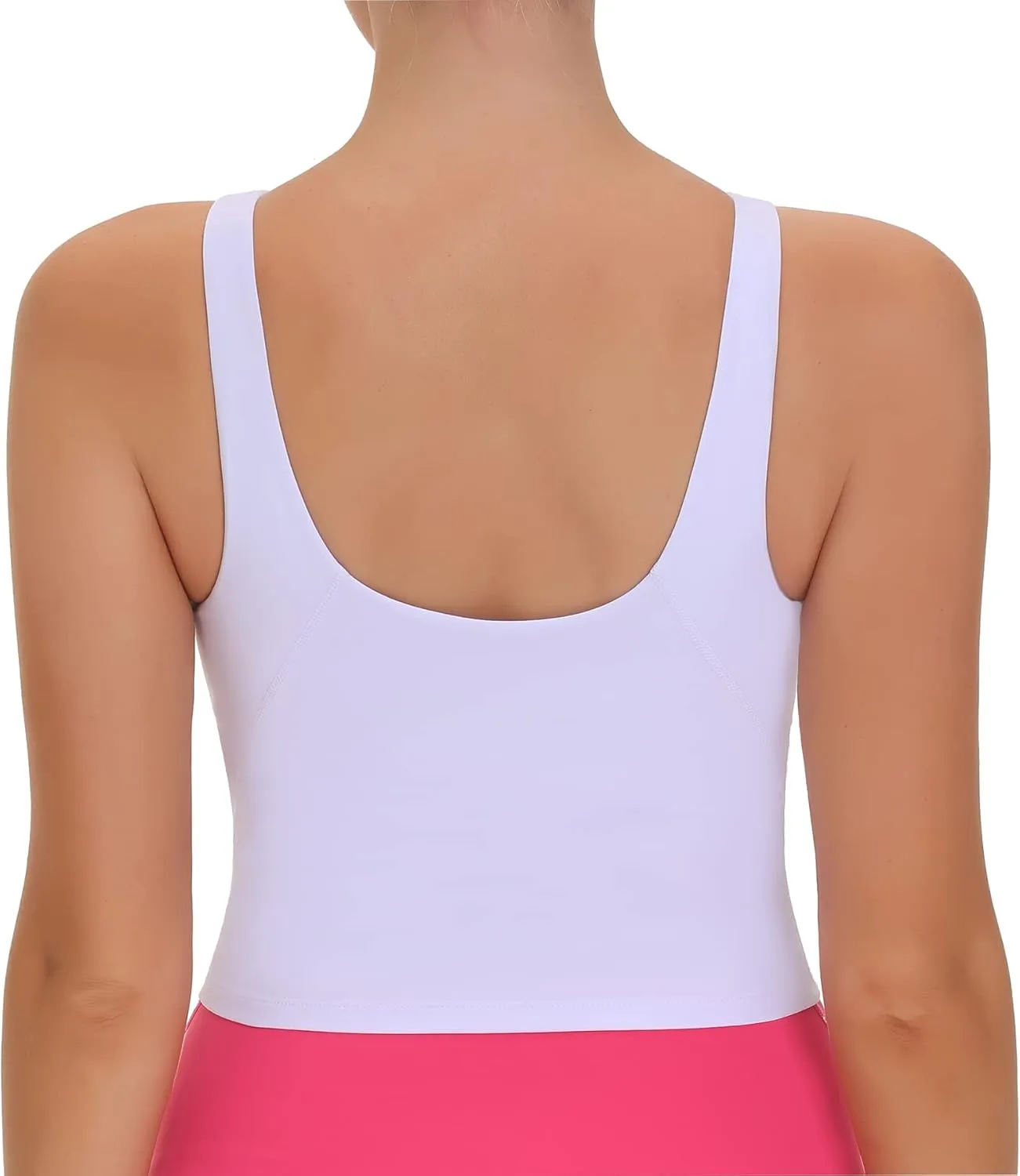 THE GYM PEOPLE Women's Sports Bra Sleeveless Workout Tank Tops Running Yoga Cropped Tops with Removable Padded