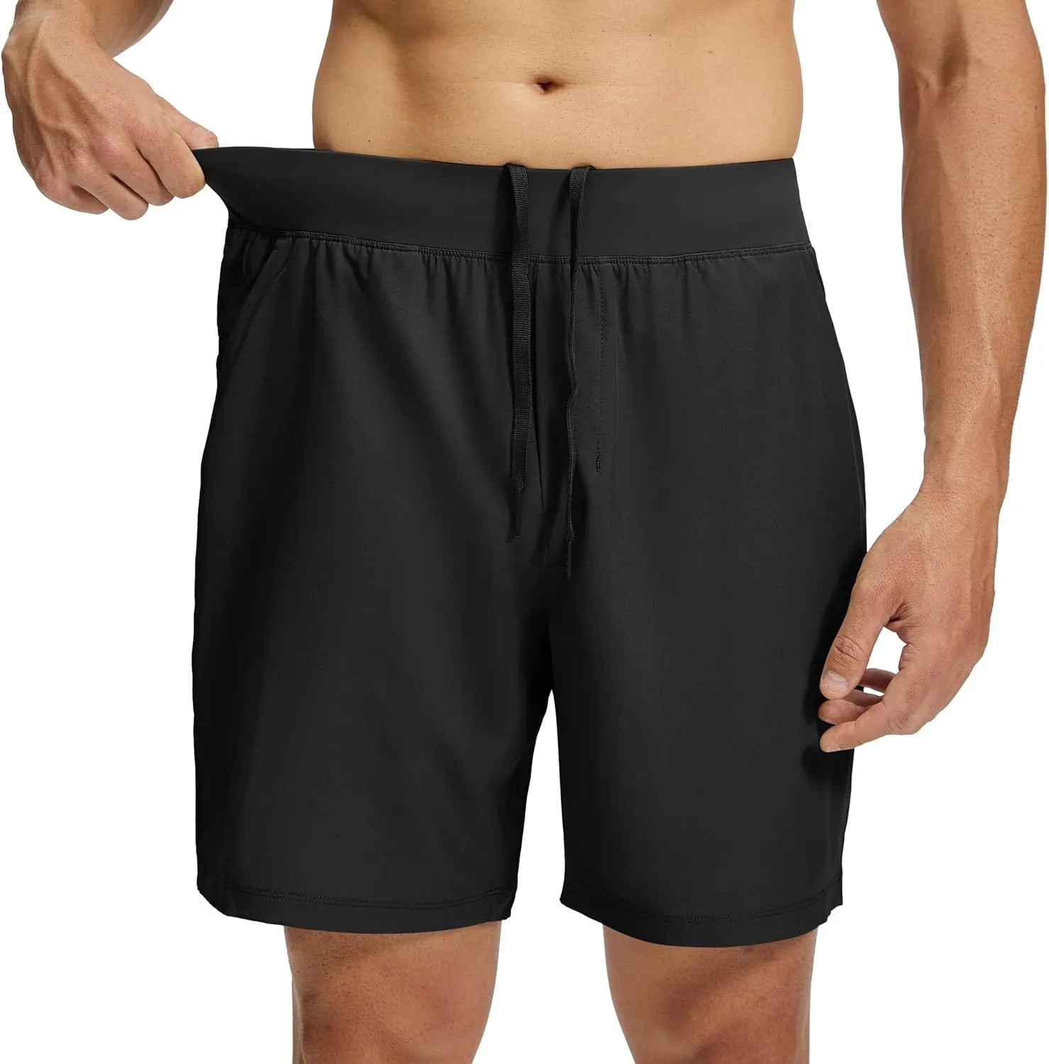 Willit Men's Athletic Shorts Quick Dry Running Workout Shorts Lightweight Hiking Gym Casual Shorts with Pockets 7"