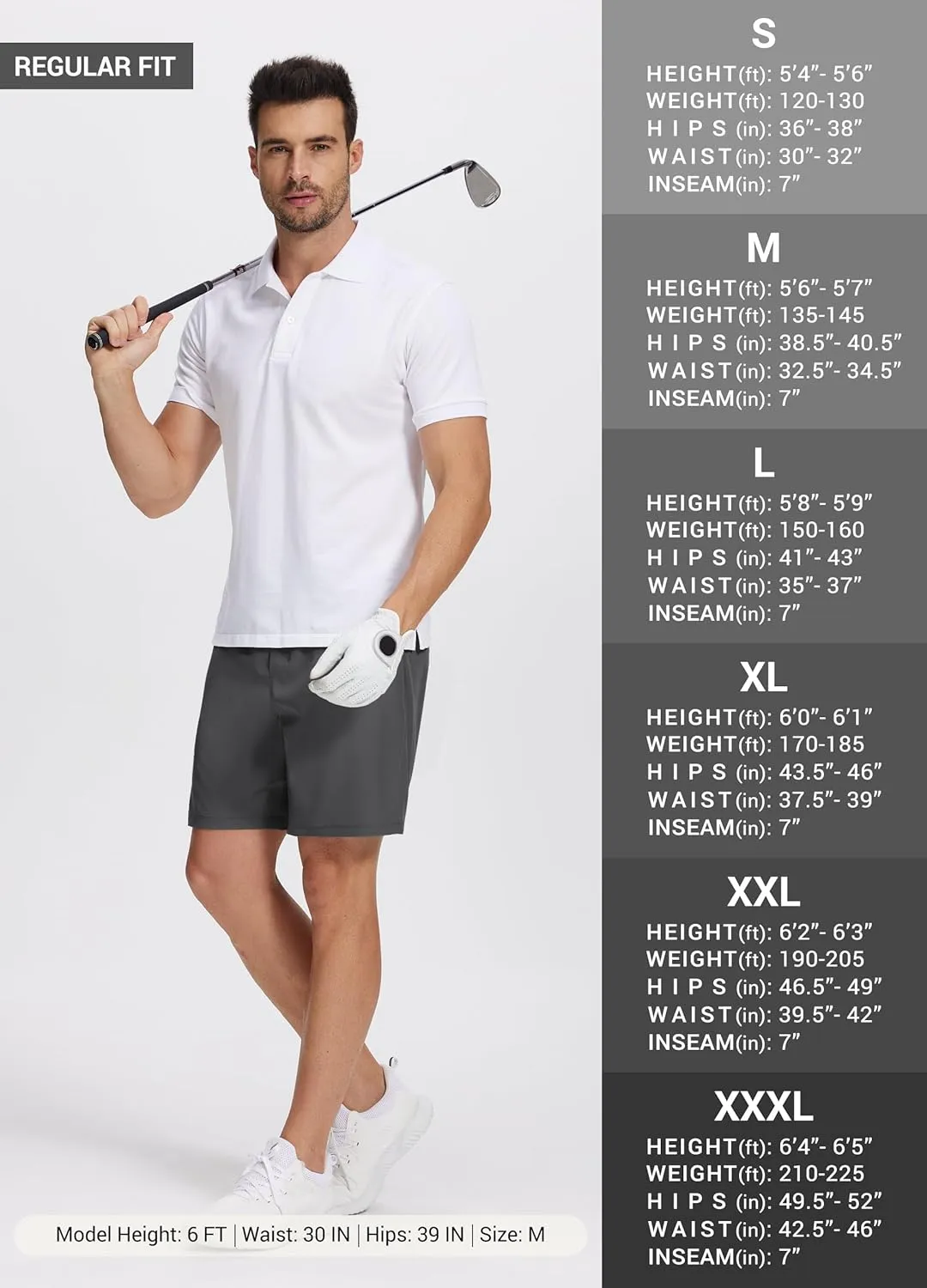 Willit Men's Athletic Shorts Quick Dry Running Workout Shorts Lightweight Hiking Gym Casual Shorts with Pockets 7"