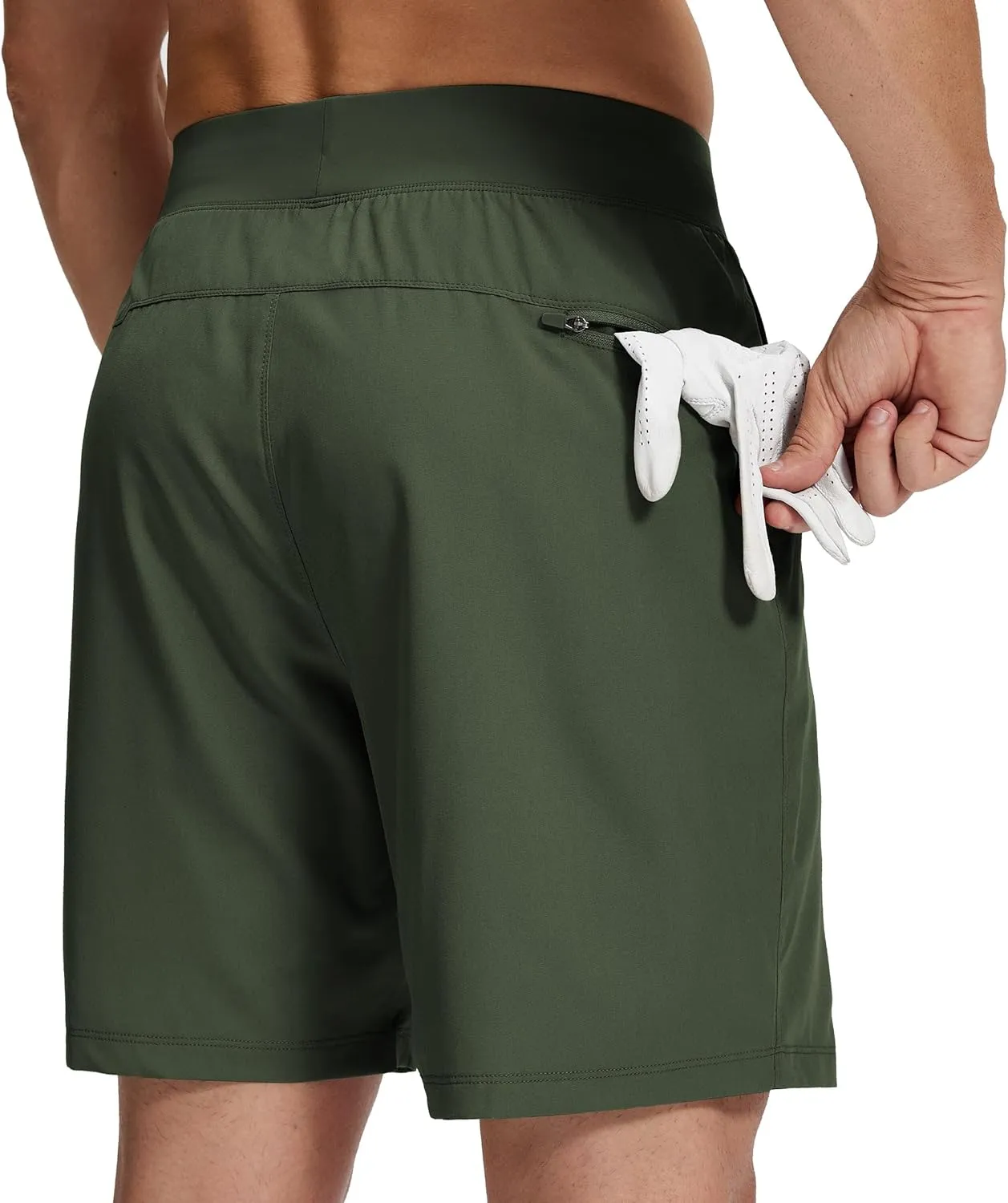 Willit Men's Athletic Shorts Quick Dry Running Workout Shorts Lightweight Hiking Gym Casual Shorts with Pockets 7"