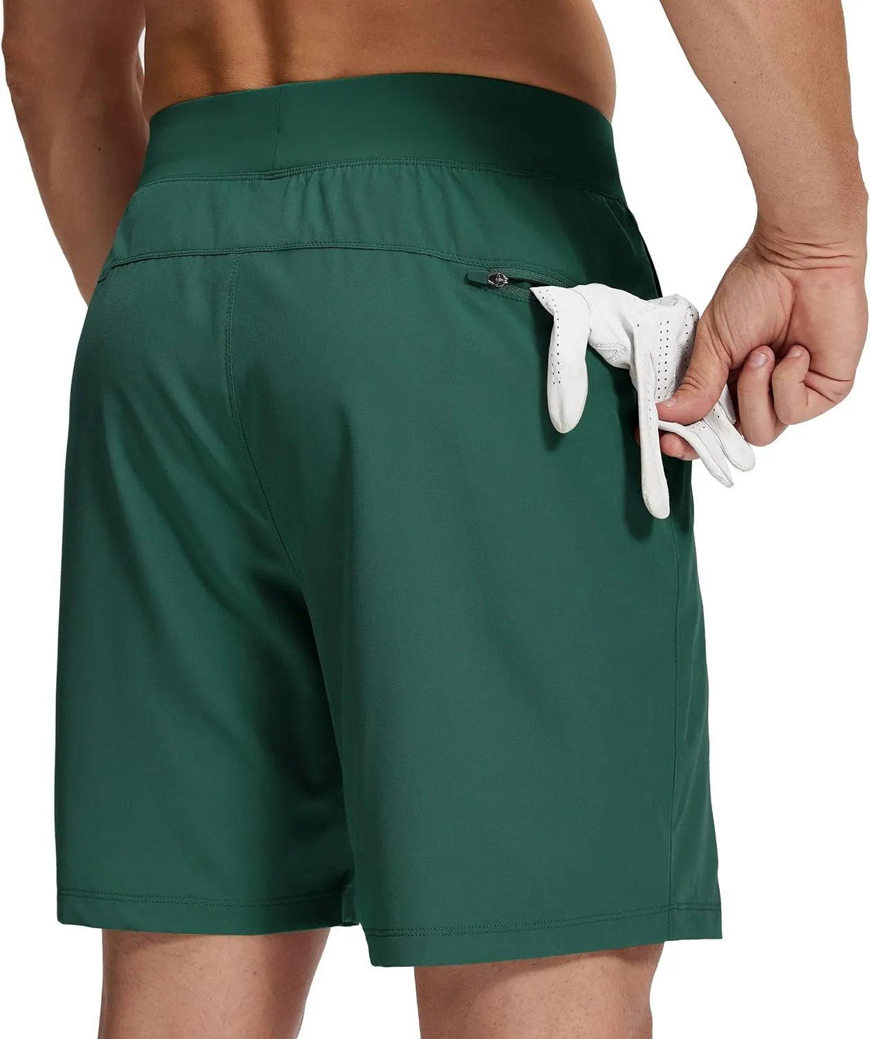 Willit Men's Athletic Shorts Quick Dry Running Workout Shorts Lightweight Hiking Gym Casual Shorts with Pockets 7"