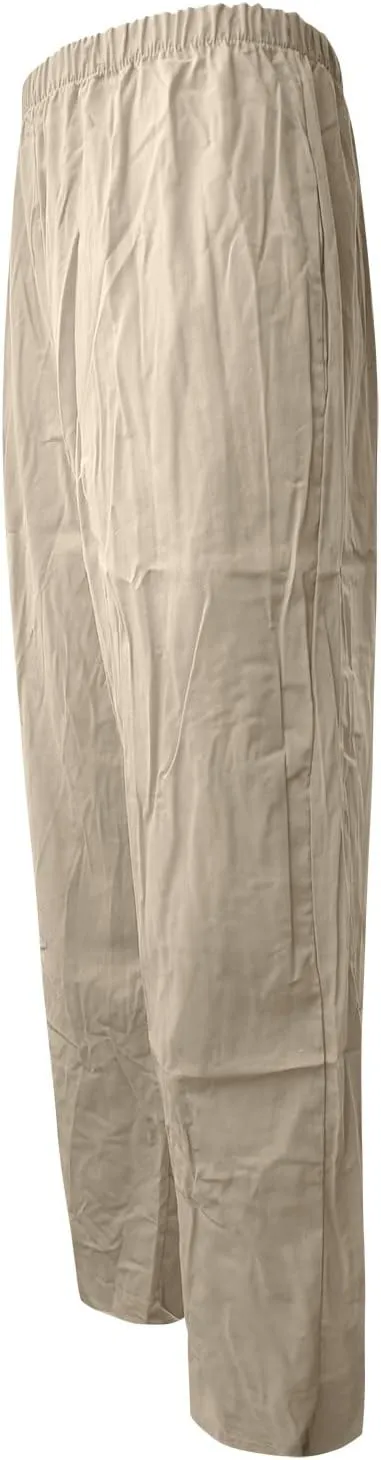 Women Capri Pants for Summer Casual Cotton Linen Plus Size Capris Loose Fitting Soft Cropped Pants with Pockets