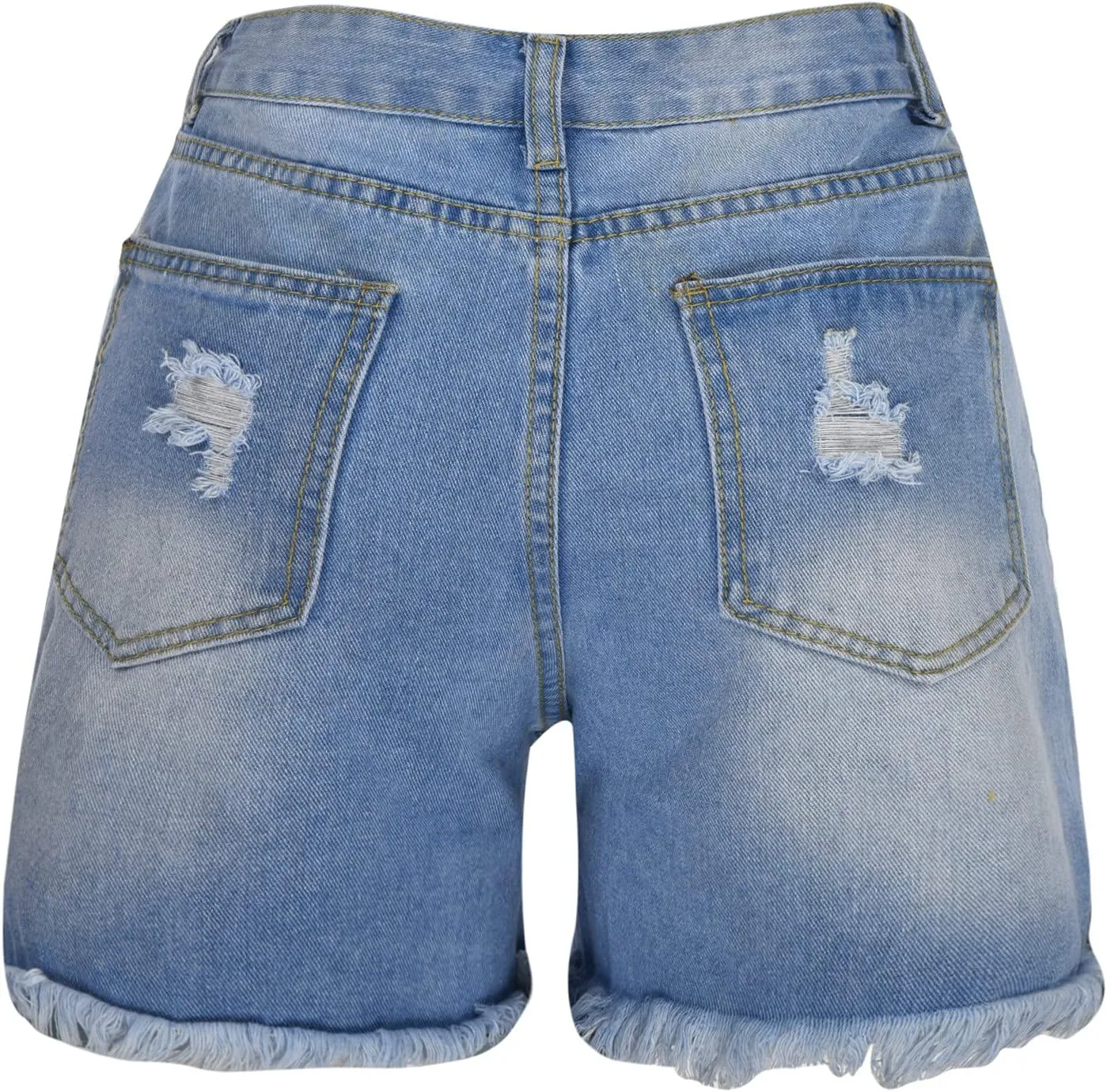 Women's Denim Shorts Distressed High Waisted Casual Summer Fashion Fit Ripped Jean Shorts High Waisted Shorts 2025