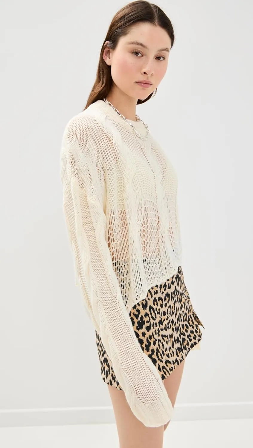 Women's Slip Knit Sweater